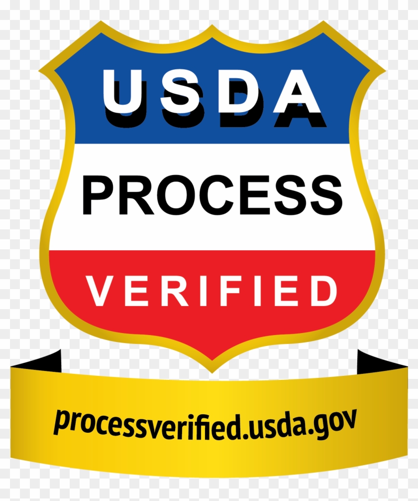 Grade Shields For Beef Products - Usda Process Verified Program Shield Clipart #1710532