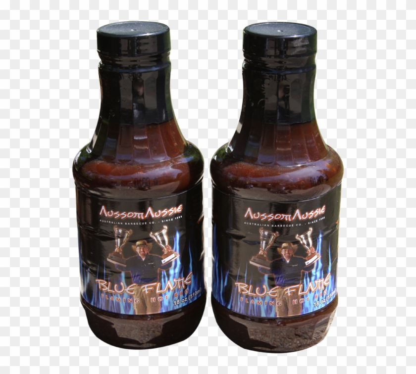 Our Original Xxxtreme Hot Bbq Sauce Called Blue Flame - Bottle Clipart