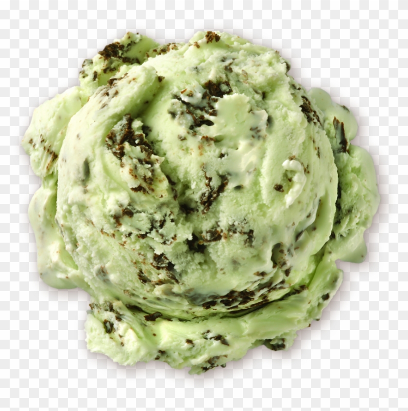 Homemade Brand Mint Chocolate Chip Ice Cream Scoop - Udf Mint Chocolate Chip Ice Cream Clipart