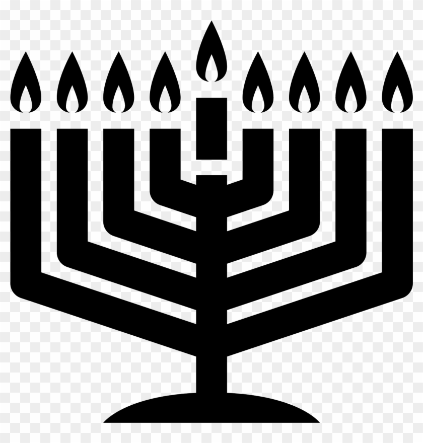 Icon Free Download Png And Vector The Ⓒ - Free Menorah Candles Graphic Clipart #1710852