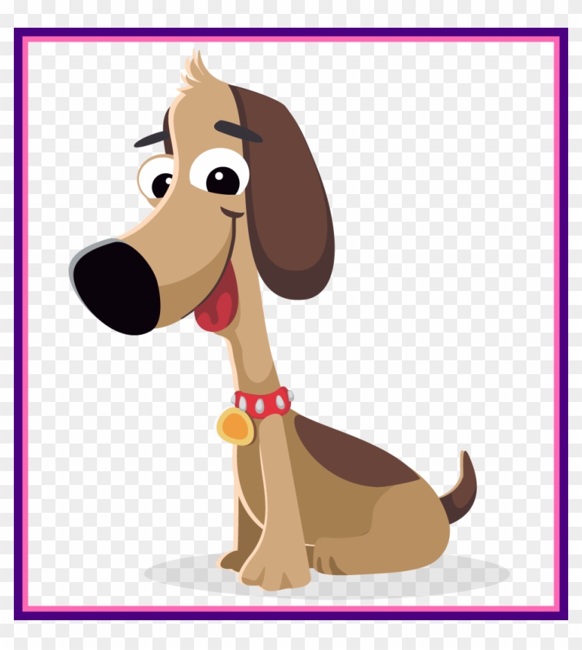 Vector Black And White Stock Appealing Cute Dog Png - Public Domain Free Clip Art Dogs Transparent Png #1711136