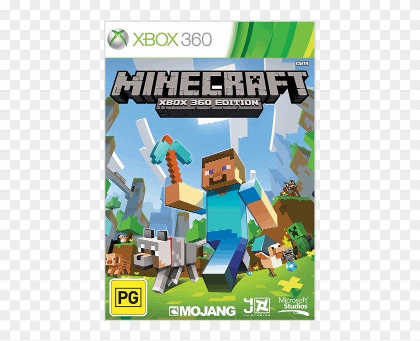 Xbox 360 Edition - Minecraft Xbox 360 Clipart #1711288