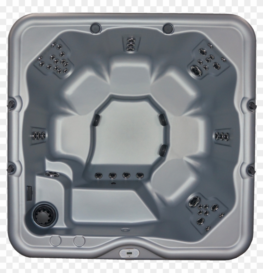 Nordic Jubileels Silver Black 3635 Ovrhd Sq Med - Le Dipping Parlor Spas Clipart #1711651