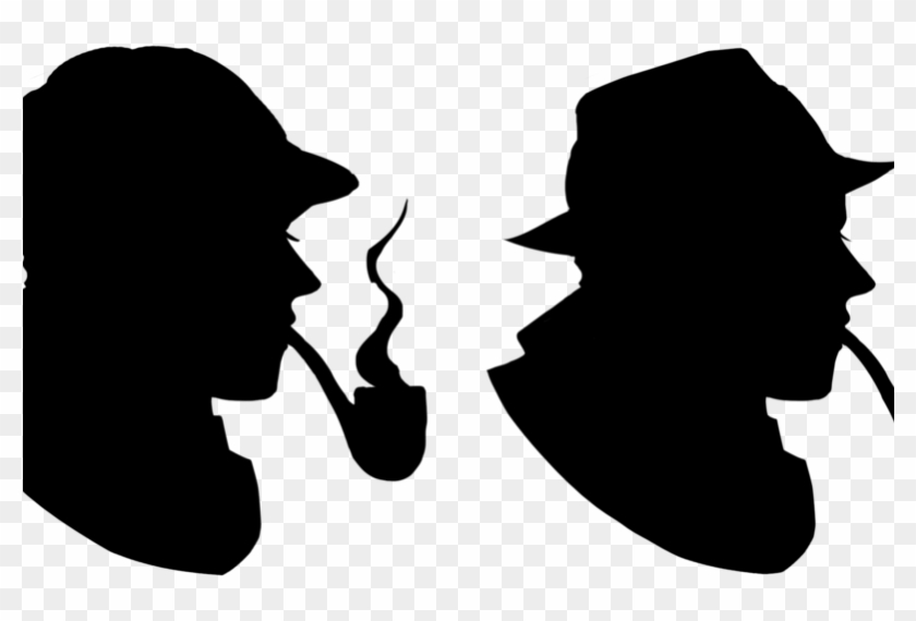 Silhouette At Getdrawings Com - The Sherlock Holmes Museum Clipart
