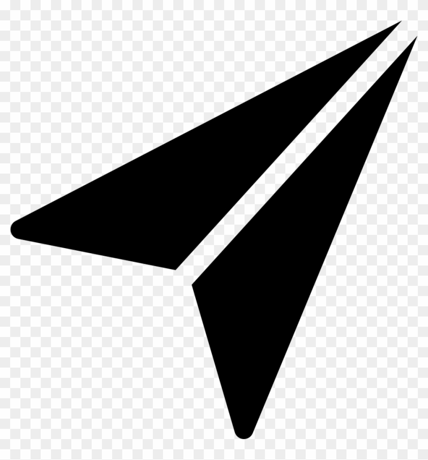 Small Paper Airplane Comments - Small Paper Airplane Clipart #1711895
