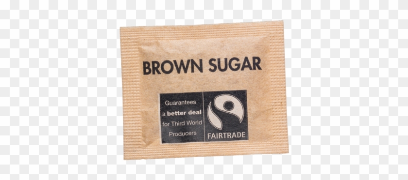 Fairtrade Brown Sugar Sachets - Sachet Sugar Png Clipart