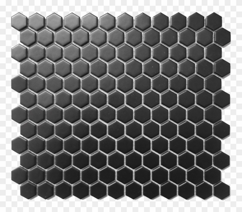 Cc Mosaics Black Matte Hex 1 - Torchwood Logo Clipart #1712349