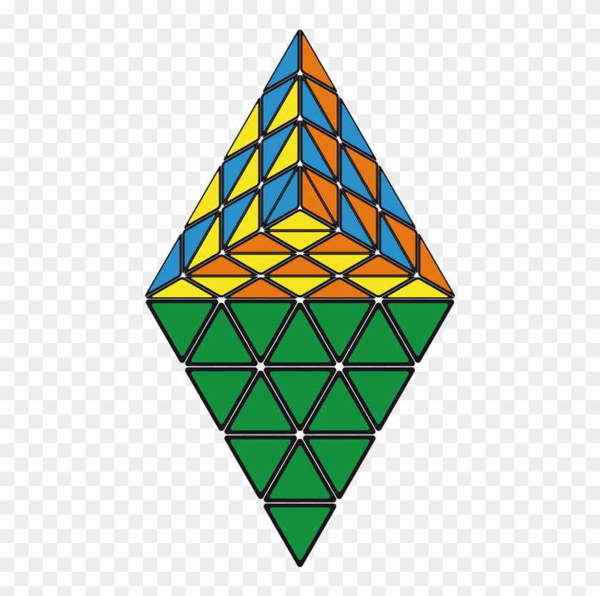 Pretty Patterns Master Pyraminx - British Museum Clipart
