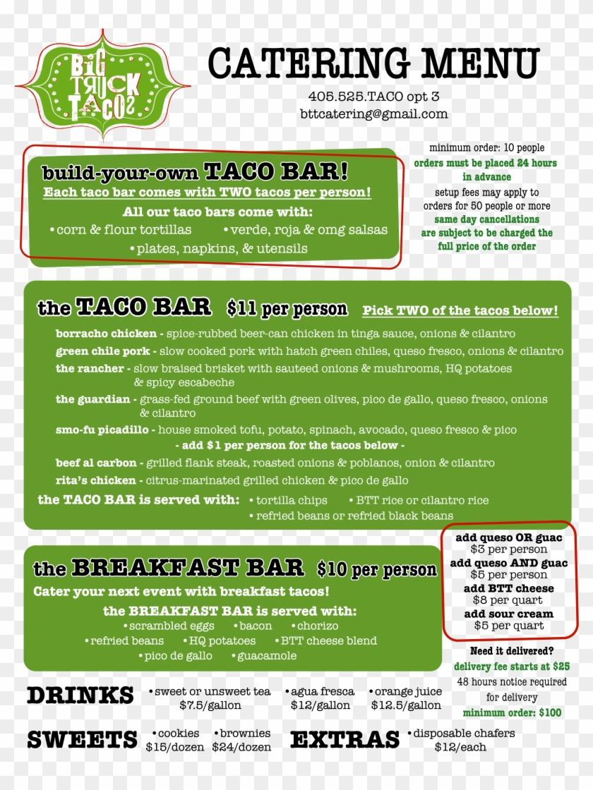 Big Truck Tacos Clipart