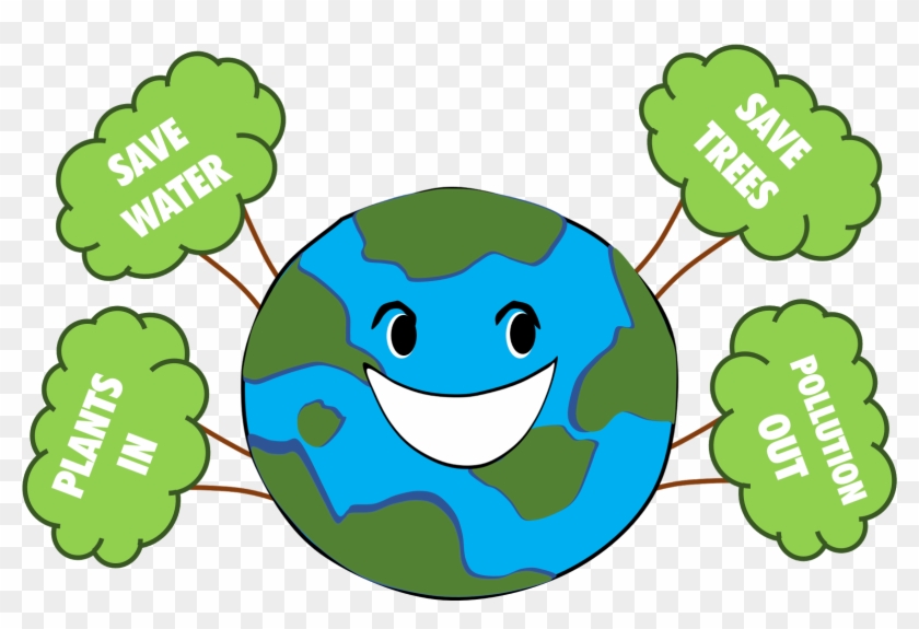 Poster For Clean And Green Earth - Clean Earth Green Earth Clipart
