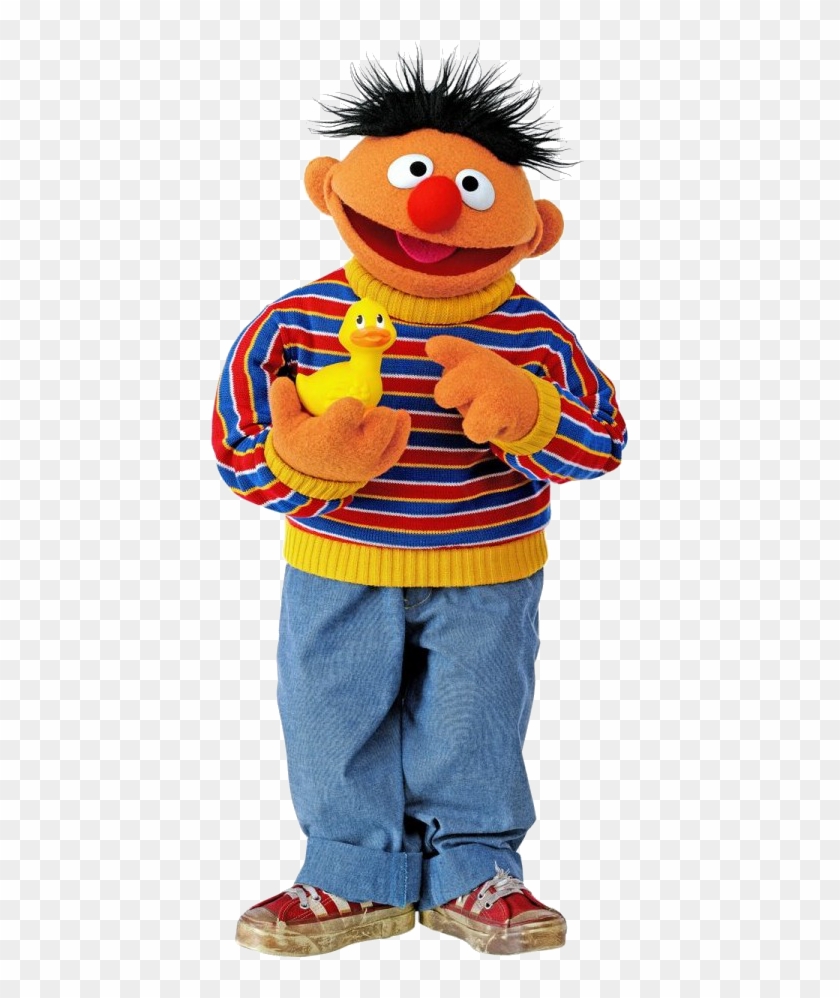 Sesam Street Clipart Ernie Rubber Duckie - Bert Ernie - Png Download