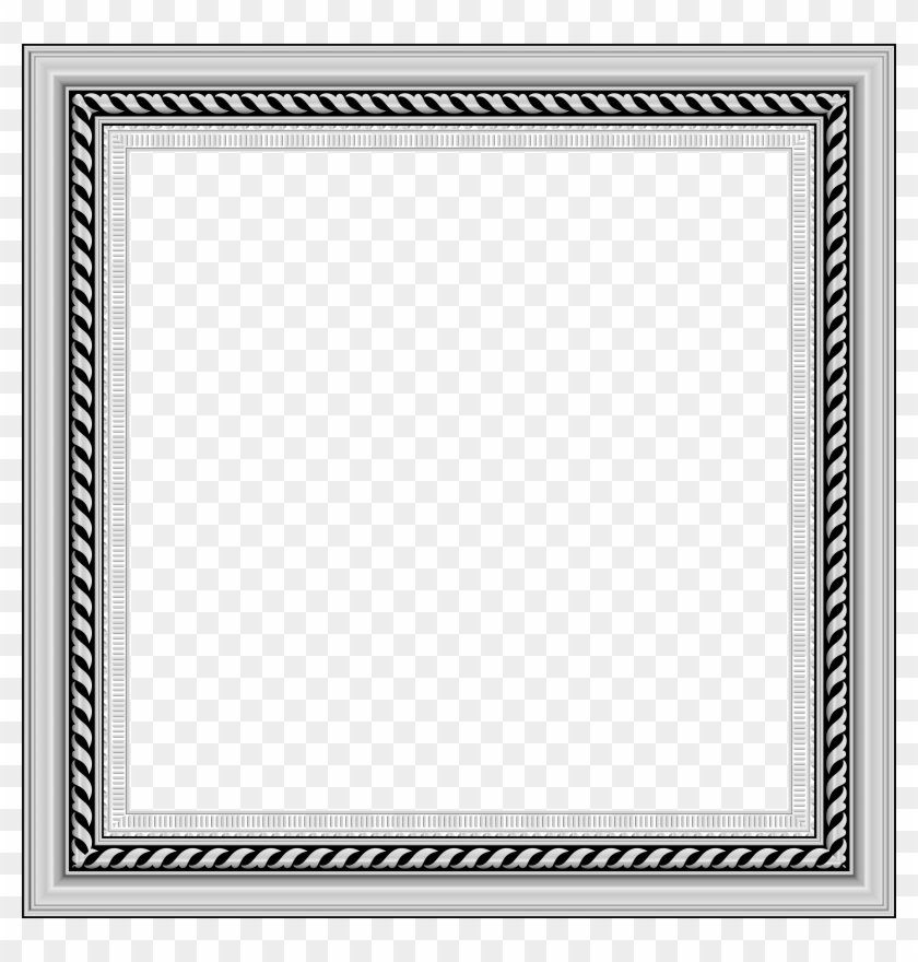 Silver Border Png Clipart #1713072