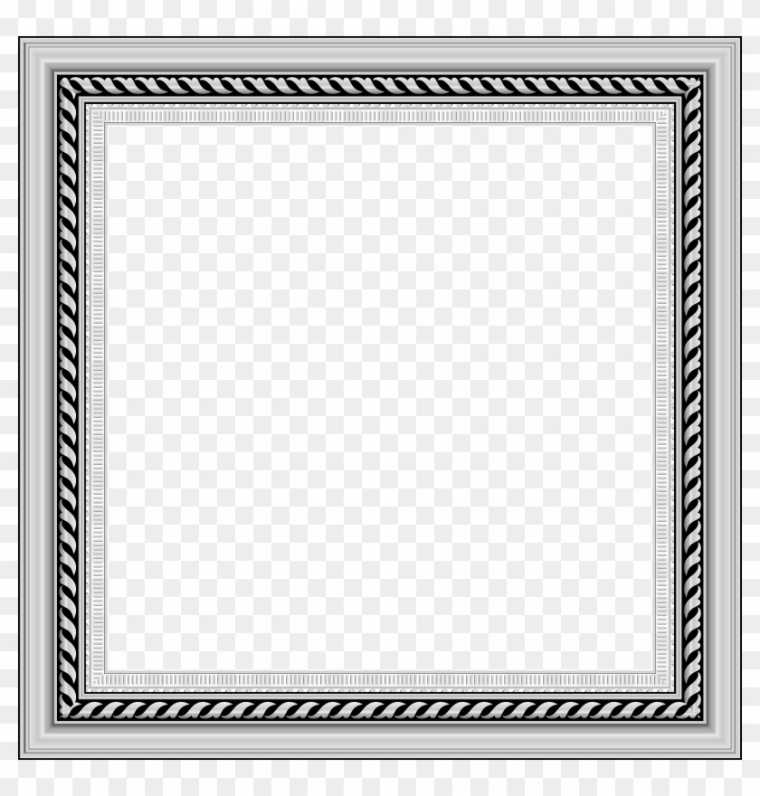 Silver Border Png Clipart (1713072) PikPng