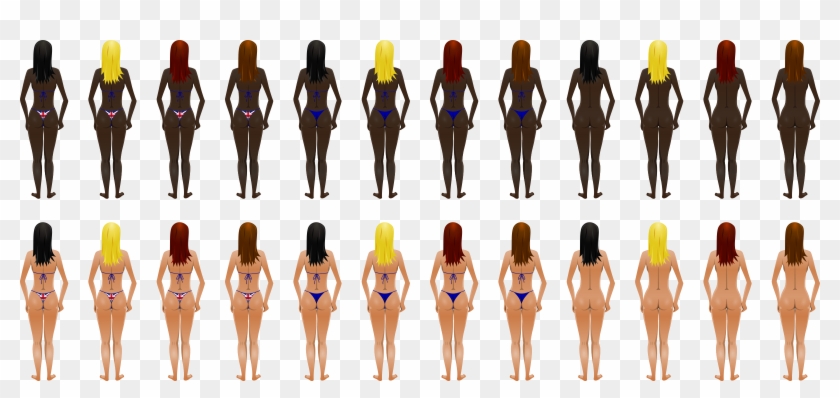 This Free Icons Png Design Of Young Ladies Clipart