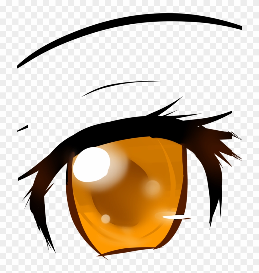 Brown Anime Eyes Search Result Cliparts For Brown Anime - Transparent Anime Brown Eyes - Png Download #1713600