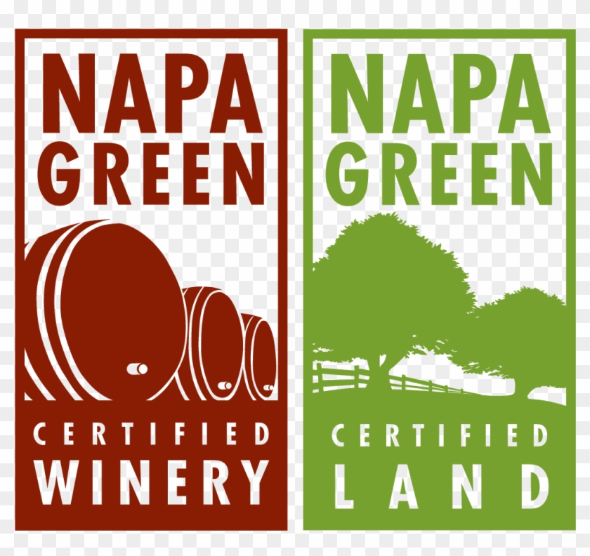 Combined Certified Land/winery Logos - Napa Green Logo Clipart #1713849