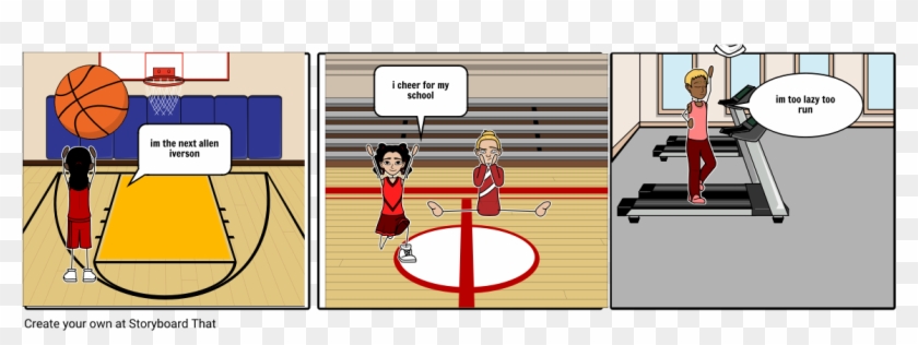 Sport Life - Cartoon Clipart