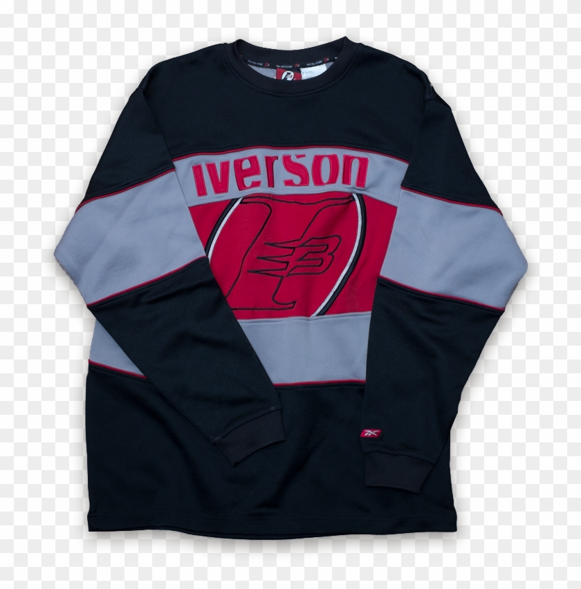 Vintage Reebok Allen Iverson Limited Edition Crewneck - Long-sleeved T-shirt Clipart