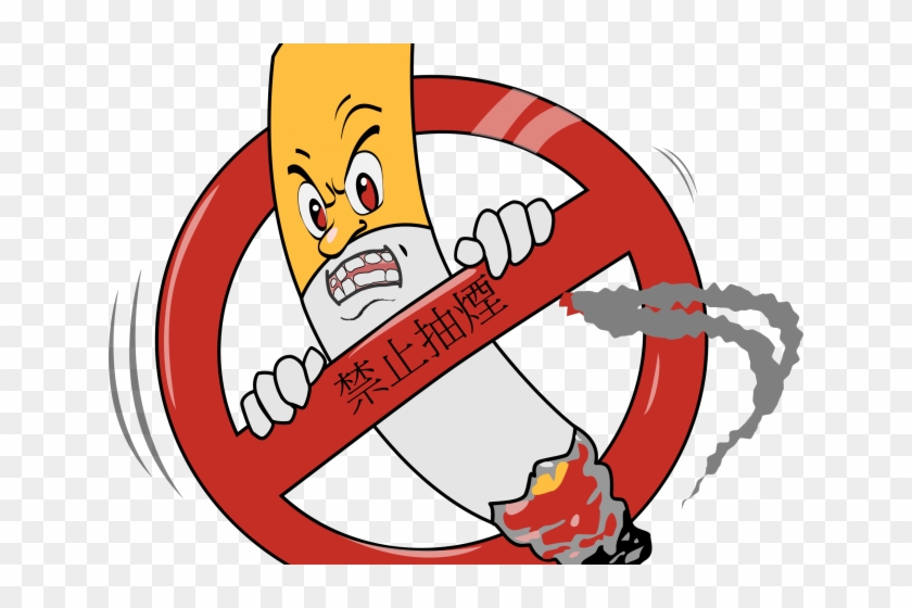 No Smoking Cliparts - Poster Making About Smoking - Png Download #1714245