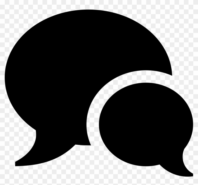 Speech Bubbles Comments - Comment Icon Vector Png Clipart
