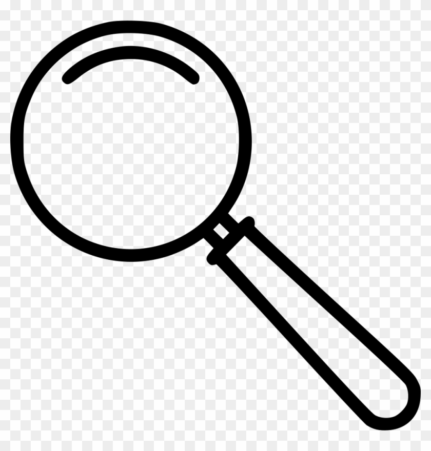 Magnifying Glass Comments - Circle Clipart