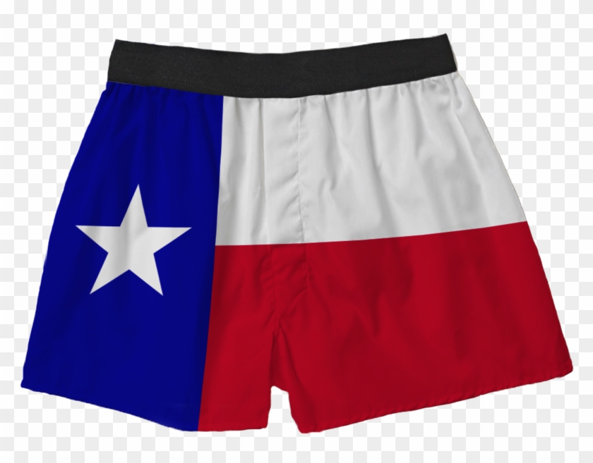 Texas Flag - Board Short Clipart #1714417