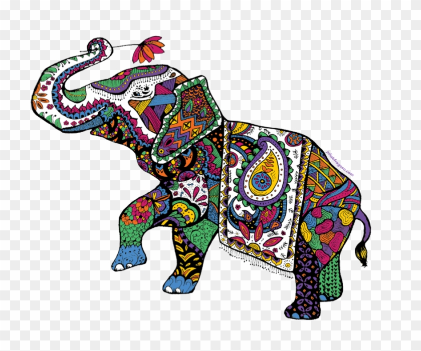 Colorful Elephant Png Clipart Indian Elephant Elephants Transparent Png #1714774