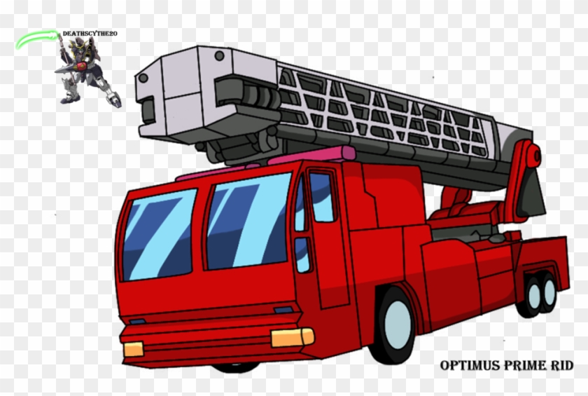 Optimus Prime Rid By - Minibus Clipart