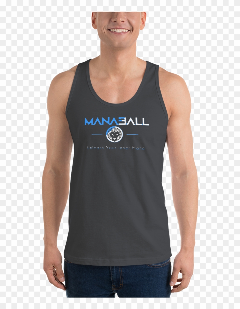 Manaball American Apparel 2408 Fine Jersey Tank Top - T-shirt Clipart #1715617