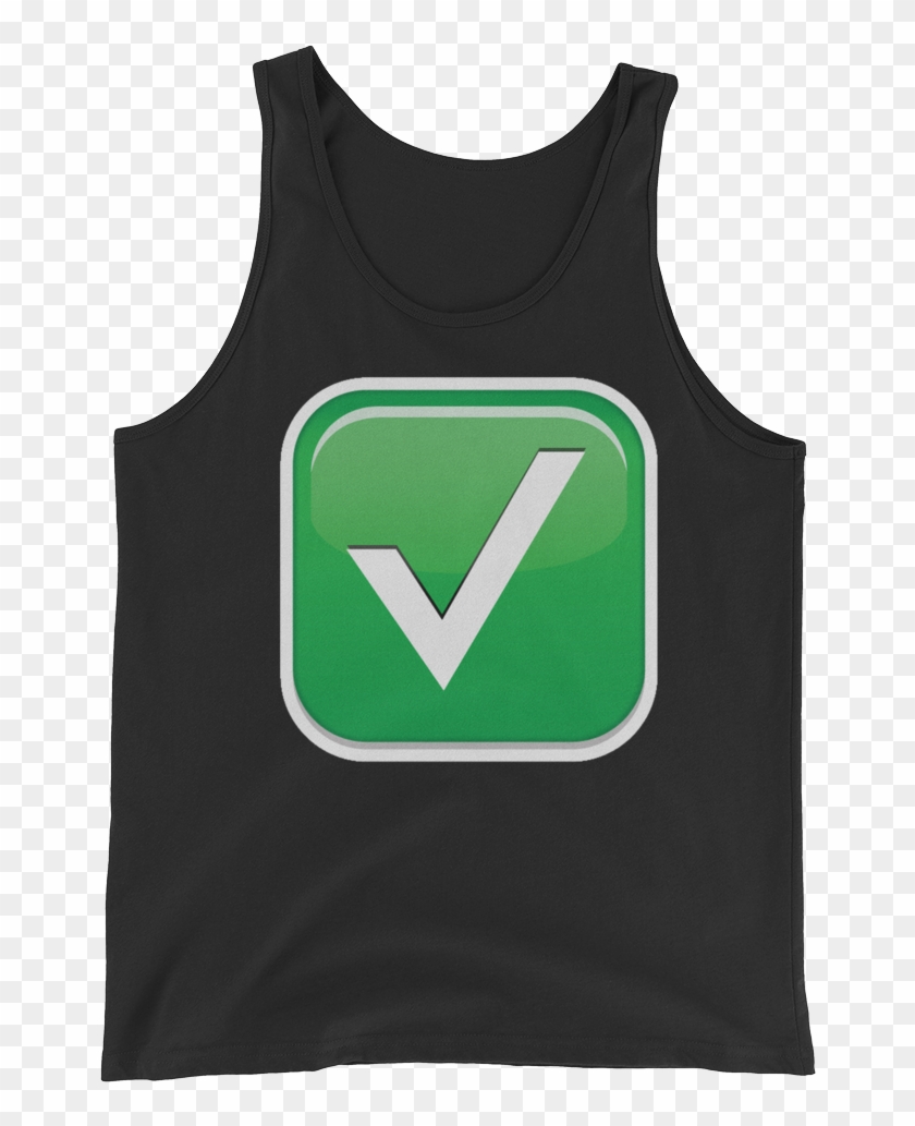Men's Emoji Tank Top Clipart