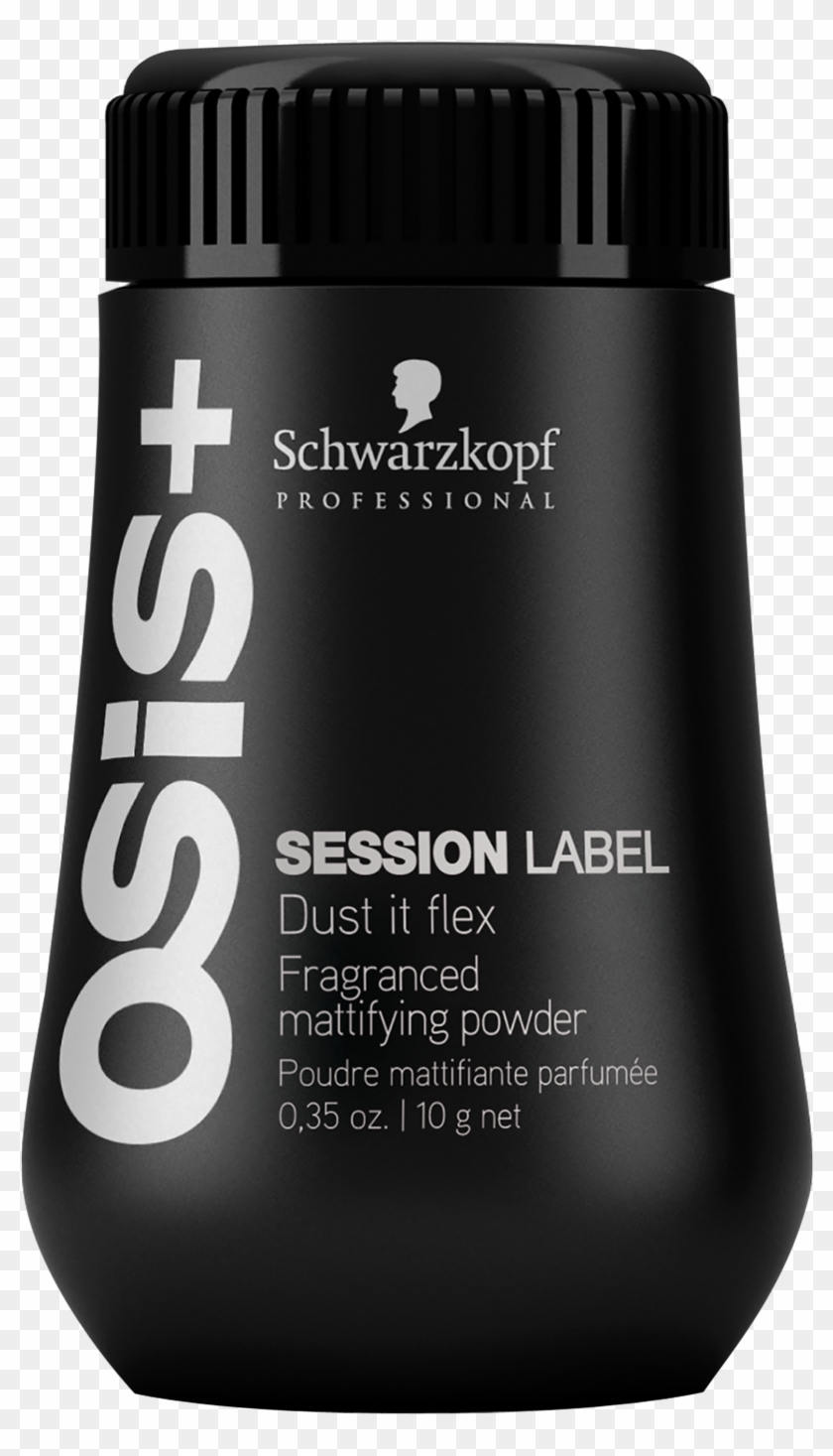 Session Label Dust It Flex - Osis Пудра Clipart