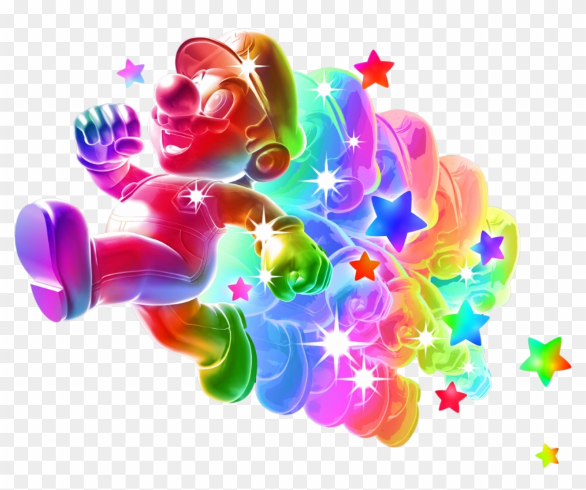1280 X 1050 1 - Super Mario Galaxy Rainbow Mario Clipart