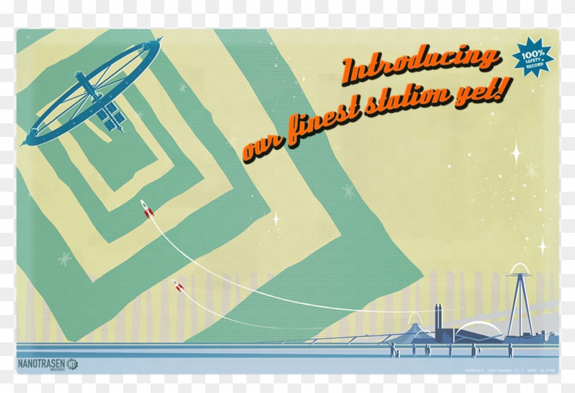 Space Station - Space Station 13 Poster Clipart #1716447