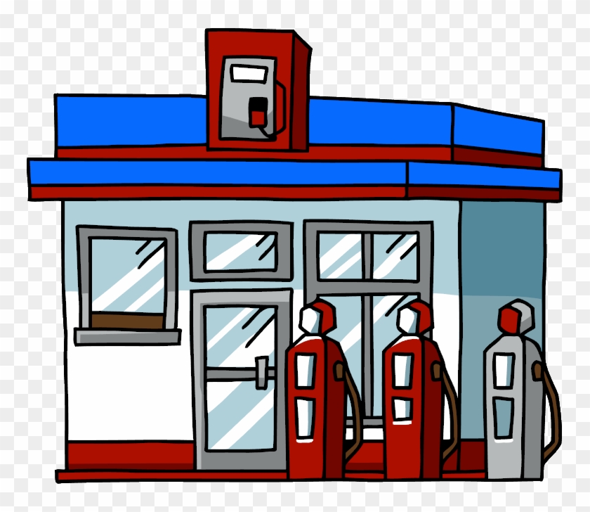 Gas Station Pictures - Clip Art Gas Station - Png Download