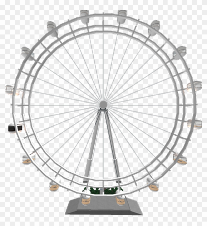 Ferriswheel Sticker - London Eye Transparent Background Clipart