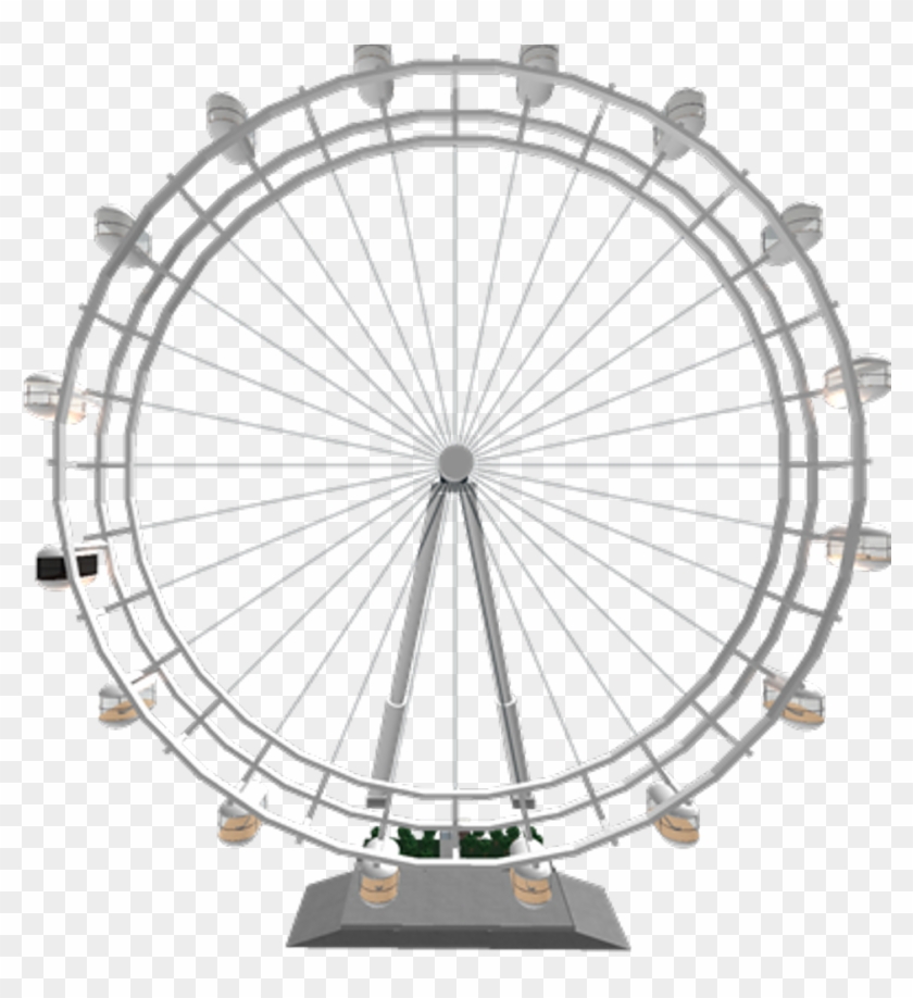 Ferriswheel Sticker - London Eye Transparent Background Clipart #1716539
