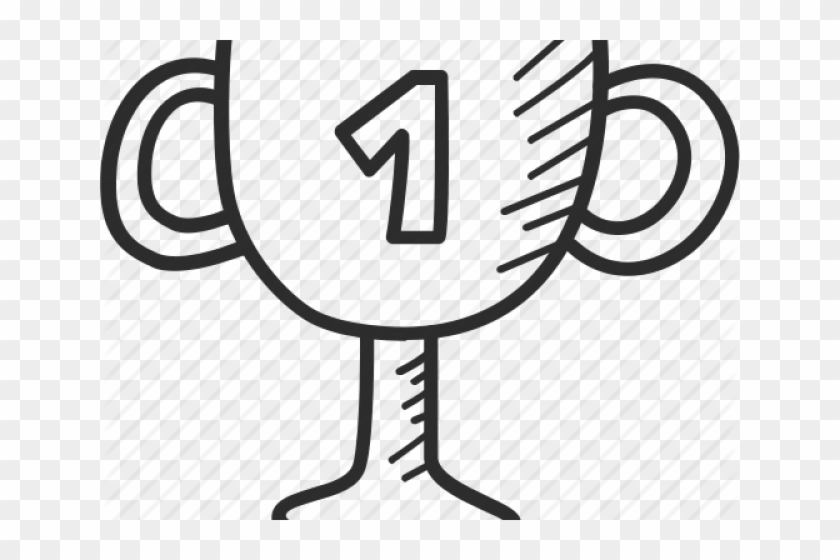 Drawn Trophy Icon Png - Illustration Clipart #1716584