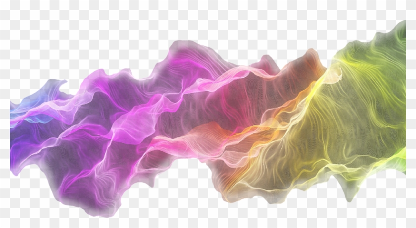 1000 X 500 4 - Smoke Rainbow Transparent Png Clipart