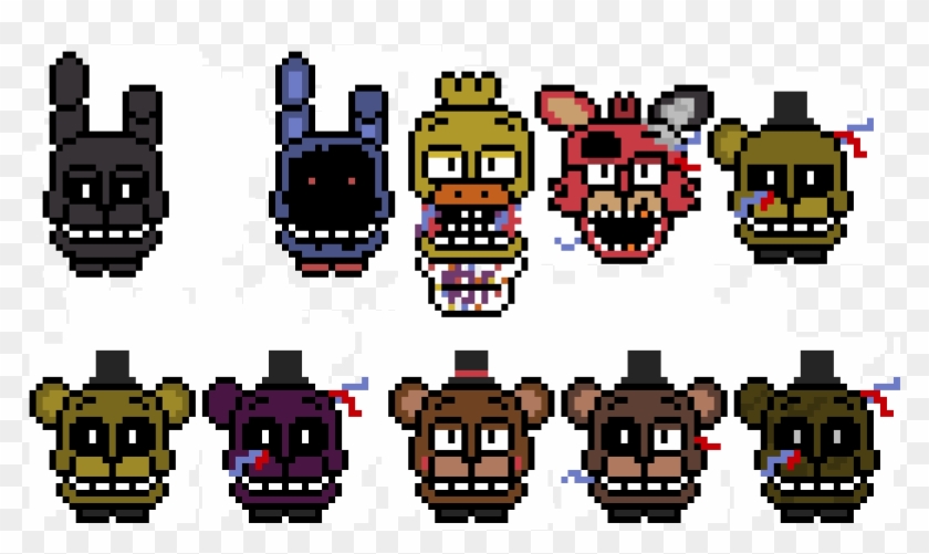 Fnaf Timeline - Cartoon Clipart #1718601