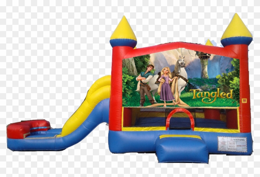 Usa Tony's Jumpers Bay Area Bounce Rentals - Tangled Disney Clipart #1718804