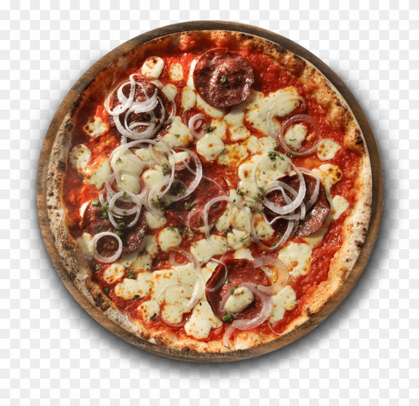 Pizza Pepperoni And Cheese Transparent Png - California-style Pizza Clipart #1719546