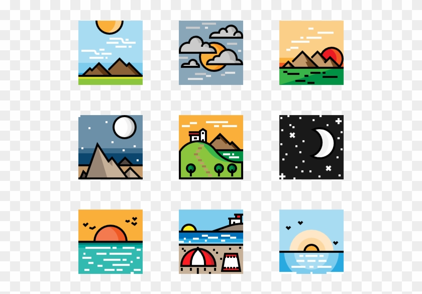 Landscapes Clipart