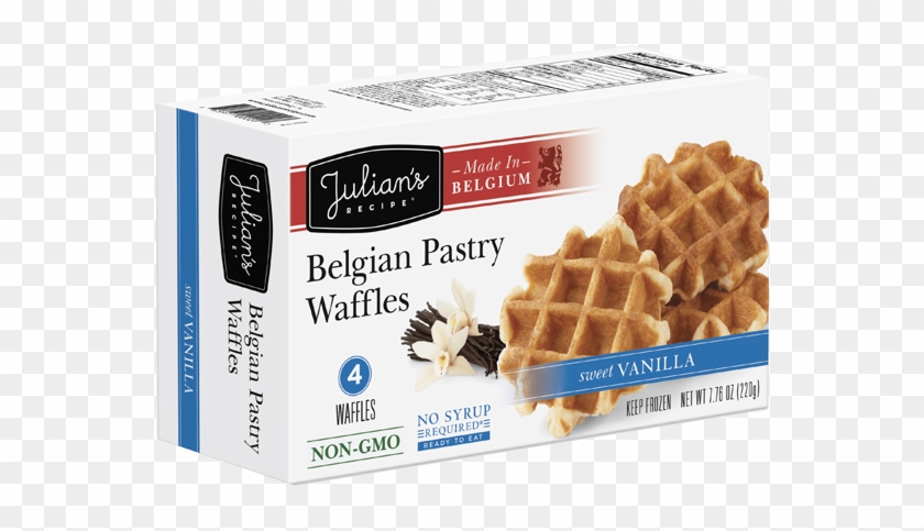 Julian's Recipe Sweet Vanilla Waffles 12/7z - Frozen Belgian Waffles Clipart #1719823