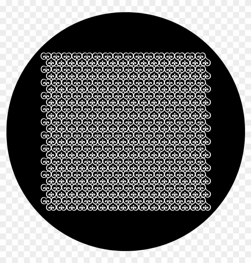Apollo Design Sr-6107 Bridal Trellis B&w Superresolution - Circle Clipart