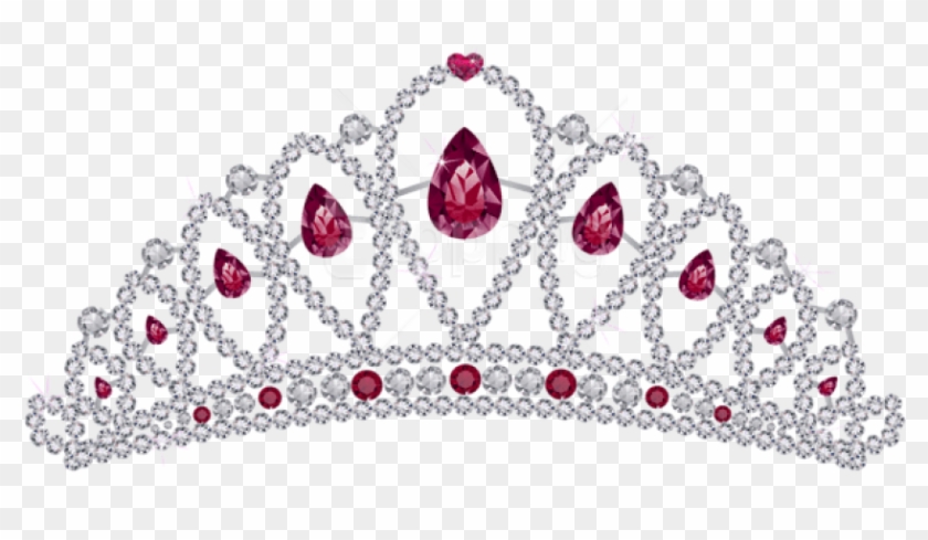 Free Png Download Diamond Tiara With Rubies Clipart - Beauty Queen Crown Png Transparent Png #1720726