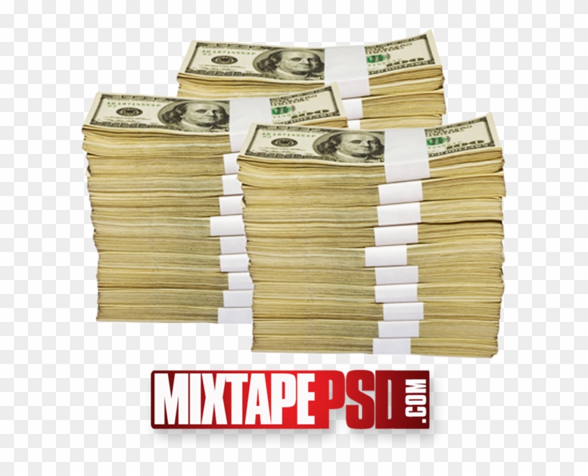Money Stacks 2 - Hip Hop Model Psd Clipart