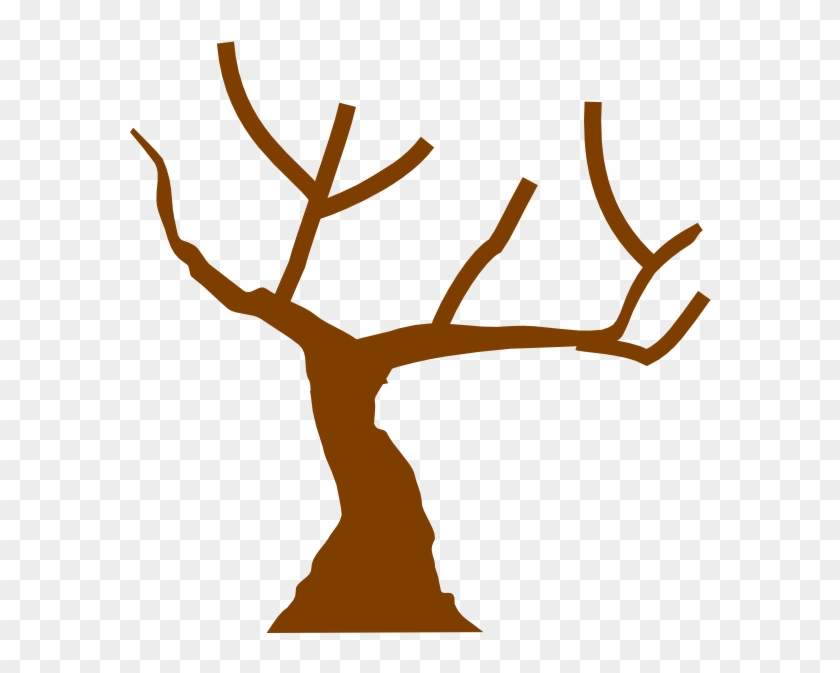 Tree Clip Art At Clker - Brown Tree Trunk Clipart - Png Download