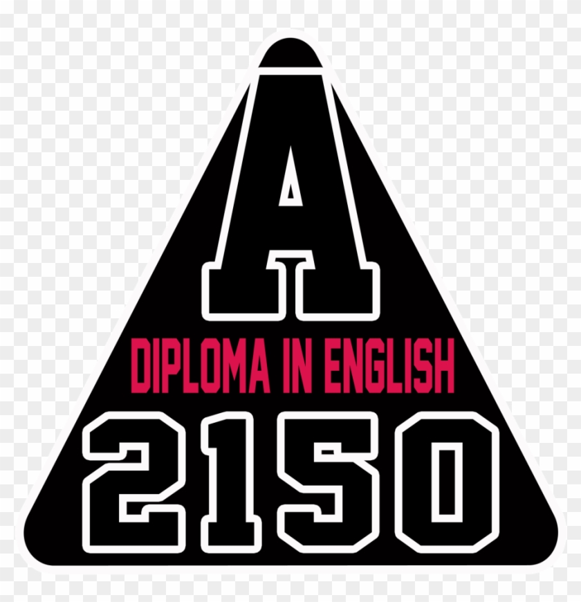 Diploma In English Logo Photo A2150 - Sign Clipart