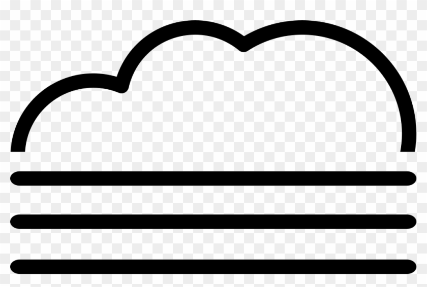 Mist And Cloud Comments - Fog And Cloud Icon Clipart #1721894