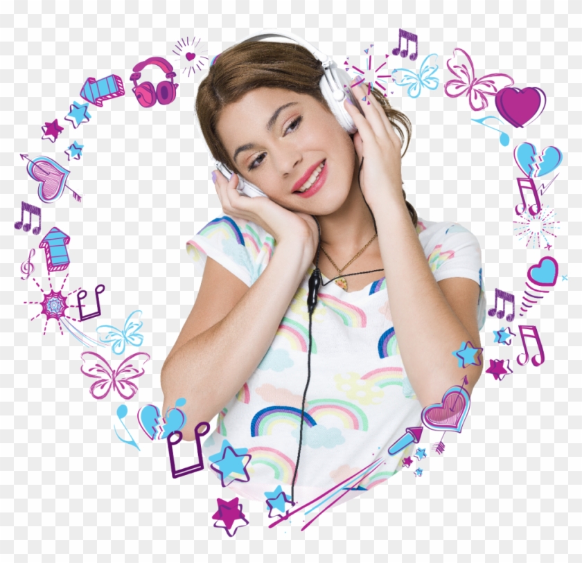 Velkoobchod S Licenčním Textilem - Violetta Disney Png Clipart